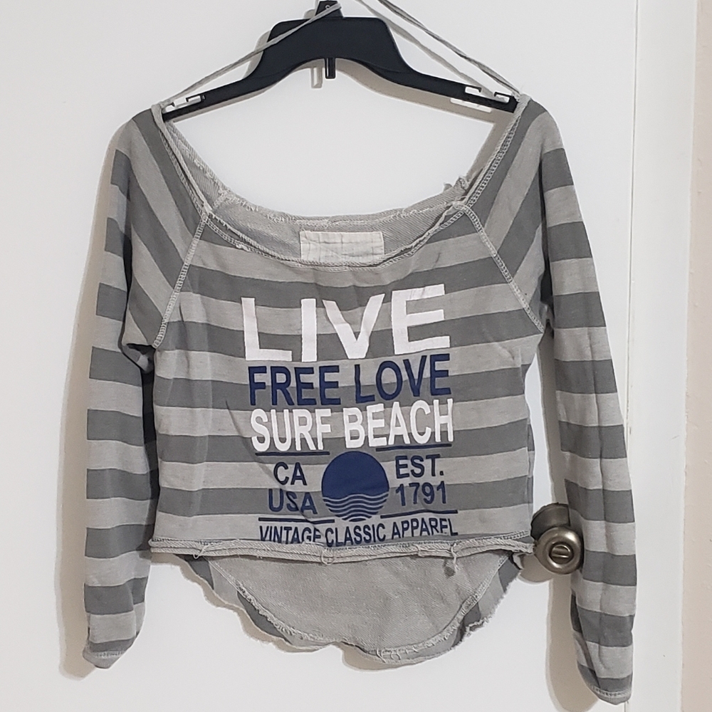 Crop sweatshirt